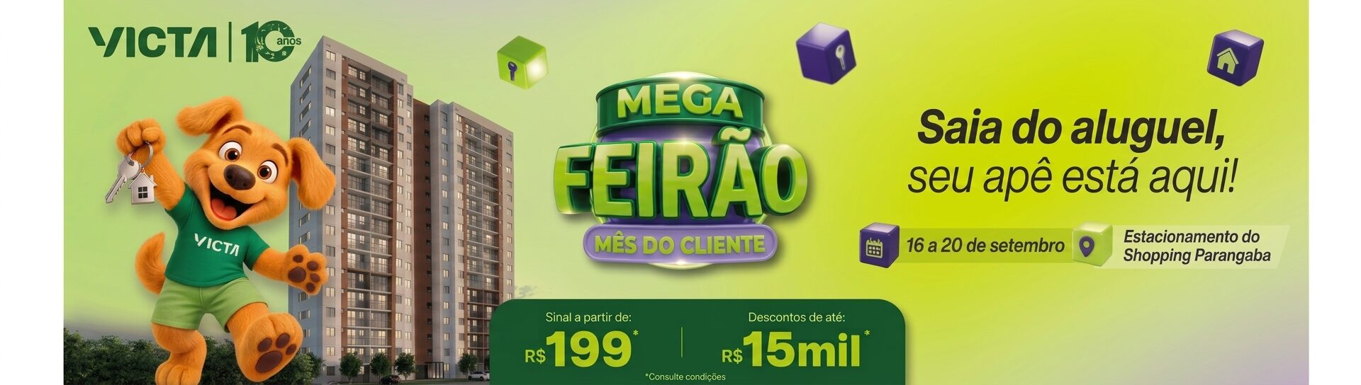 Desktop Mega feirão Victa